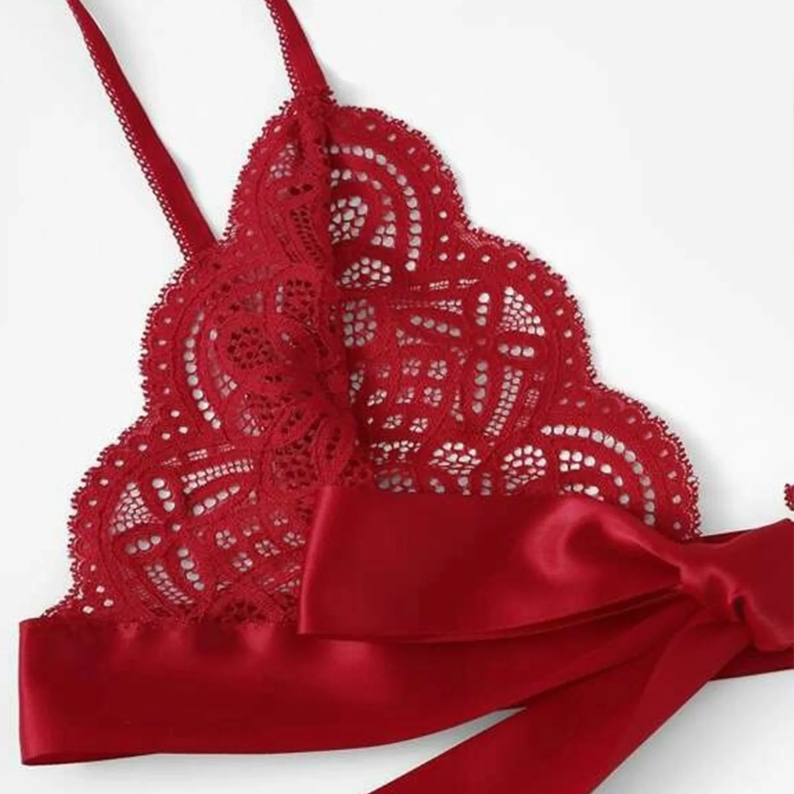 Sexy Spitze Lin Set Sinnliche Frauen Aushöhlen Transparent Frauen Erotische Unterwäsche Set Porno Bh Sex G-string Höschen_voghion.com