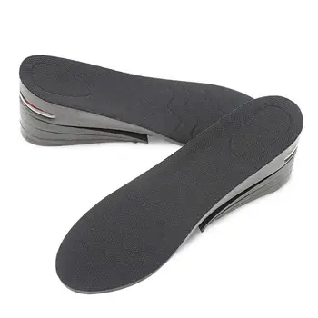 

2019 Hot 2Pcs Unisex Invisible 4-Layer Sport Heel Lift Shoe Pads Height Increase Insoles