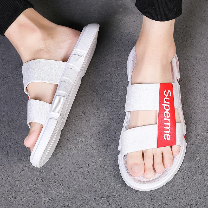 

Slipper Men's 2019 New Style Versatile Anti-slip Sandals Fashion Sandals Men's Fashion MEN'S Slippers Outer Wear Sandals