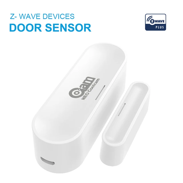 Sensor de ventana de puerta NEO Coolcam Z Wave Plus, alarma de seguridad, serie 700, carga de batería con USB, 868,4 MHZ, nuevo