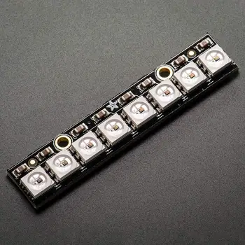 

Neo Pixel Stick - 8 x 5050 RGB LED with Integrated Drivers [ADA1426]