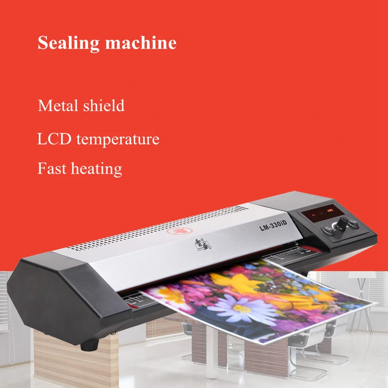 A4 Document Paper Artwork XM Laminating Machine Roll Laminator 