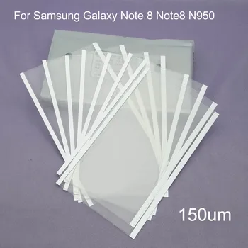 

50pcs/lot 150um OCA Film For Samsung Galaxy Note 8 Note8 N950 OCA Optical Adhesive For Mitsubishi OCA Adhesive Repair