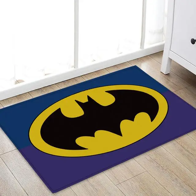 40x60cm Дропшиппинг Марвел Мстители плюшевый ковер Железный человек Капитан Америка Человек-паук коврик хлопок Рождественский подарок игрушки для детей - Цвет: 40x60cm