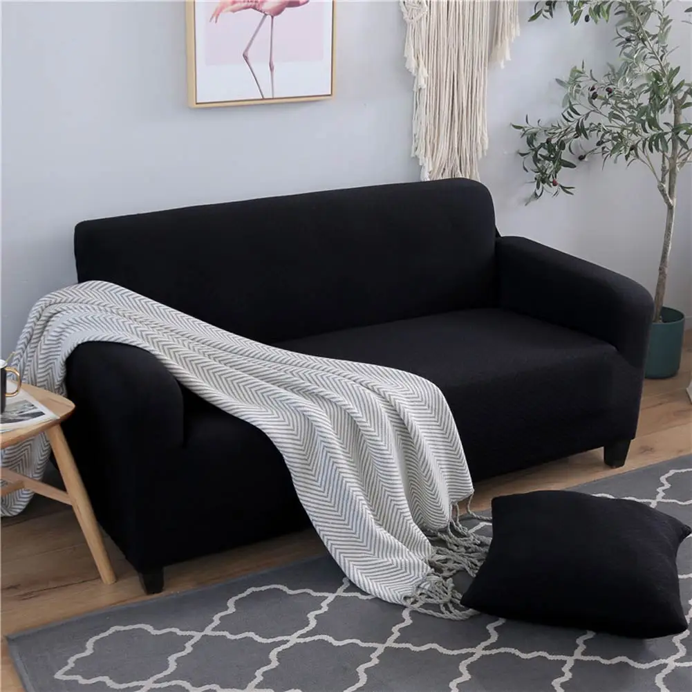 Fashion Green Quilted Nordic Sofa Cover Slipcover Stretch Elastic Spandex/Polyester Chair Loveseat L Shape Sofa Protector