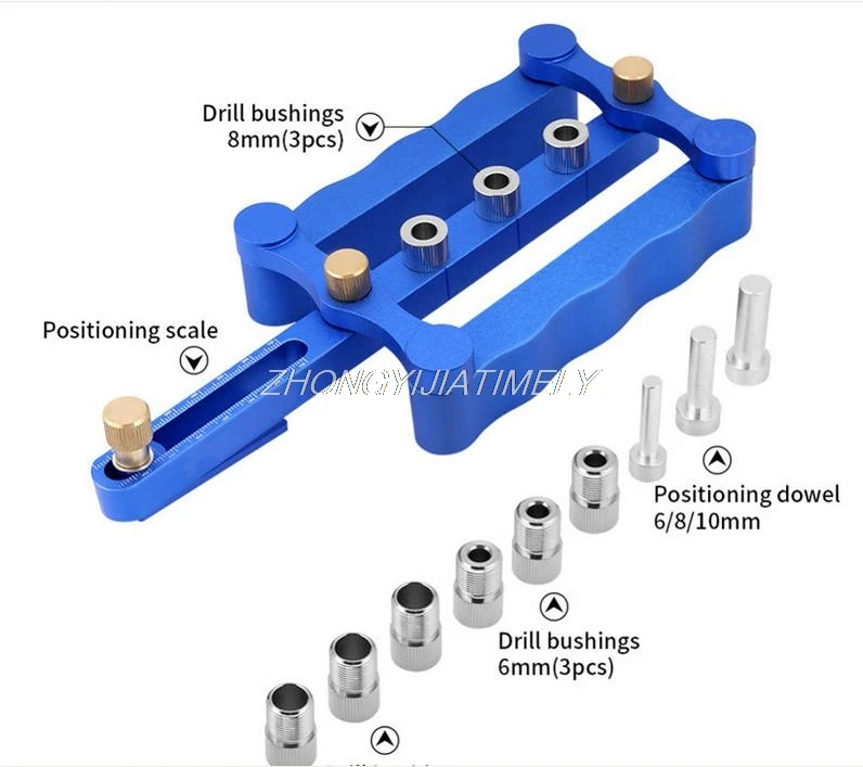 Woodworking Punch Locator,Dowel Puncher, Hole Opener Tool, Woodworking Tools