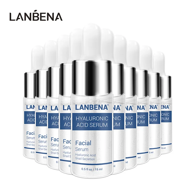 LANBENA Гиалуроновая кислота Сыворотка для лица увлажняющая отбеливающая эссенция