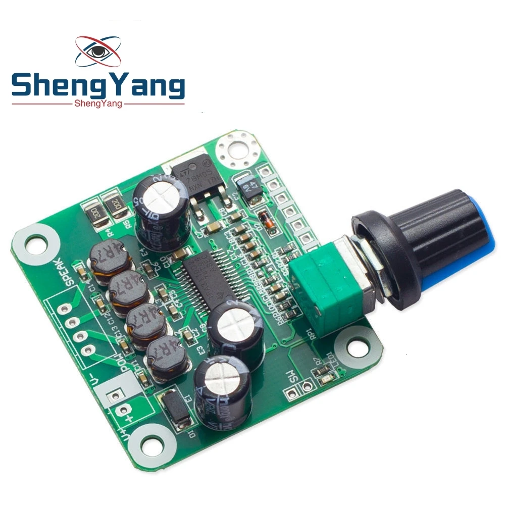 Bluetooth 4,2 TPA3110 15 Вт+ 15 Вт Цифровой стерео аудио Мощность модуль усилителя 12 V-24 V автомобиль для USB Динамик, Портативный Динамик