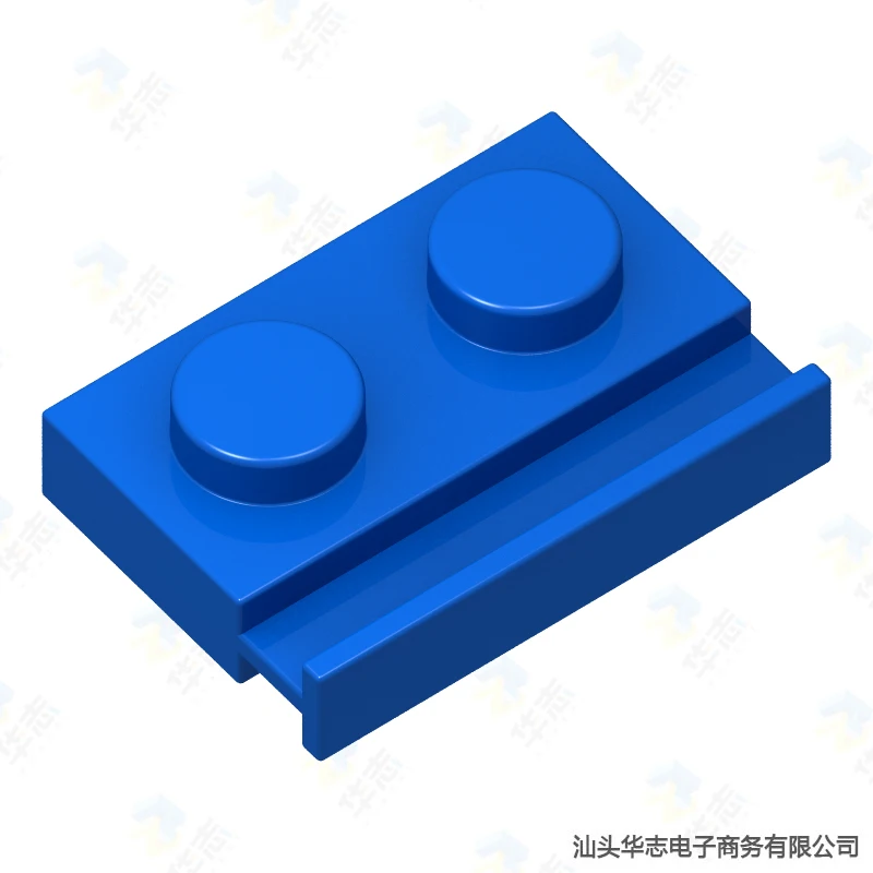 Специальная пластина 1x2 с дверной направляющей MOC DIY строительные блоки