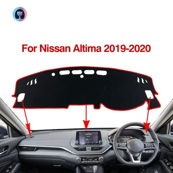 

For Nissan Altima Anti-Slip Mat Dashboard Cover Pad Flannel Sunshade Dashmat Carpet Car Accessories 2019-2020