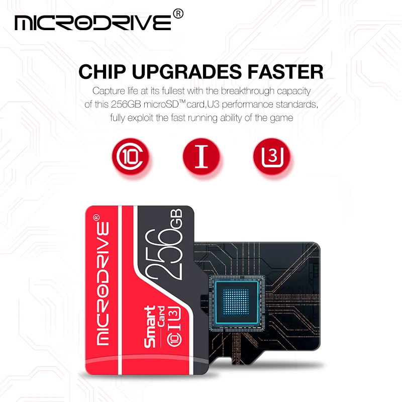 Новая карта памяти micro sd карта 256 ГБ 128 Гб 64 ГБ 32 ГБ 16 ГБ 8 ГБ 4 ГБ класс 10 Мини карта памяти TF cartao de memoria