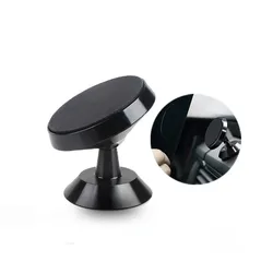 Support d'aspiration magnétique pour voiture, téléphone portable, multifonction, créatif, 360 degrés 