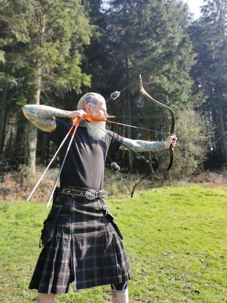 Linkboy Archery Rabbit Hair Bow String Stabilizer Silencer Damper High Performance Bow Accessory for Recurve Bow longbow Hunting