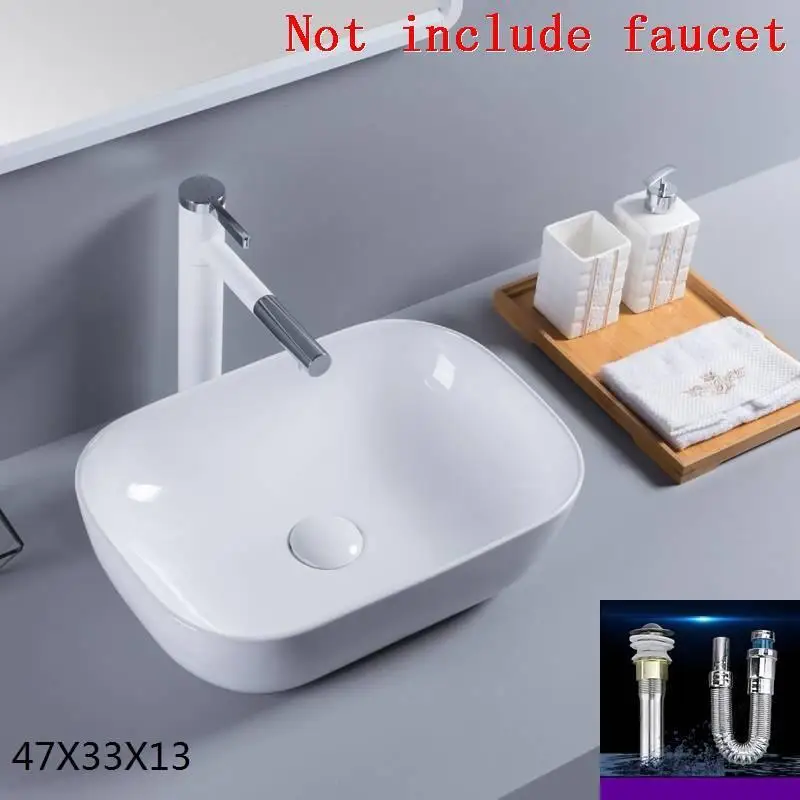 MODEL O Waschtisch чаша Саль водяной Bassin Wastafel Vanity собре Encimera De Туалет умывальник Куба поо Banheiro Ванная комната раковина - Цвет: MODEL O