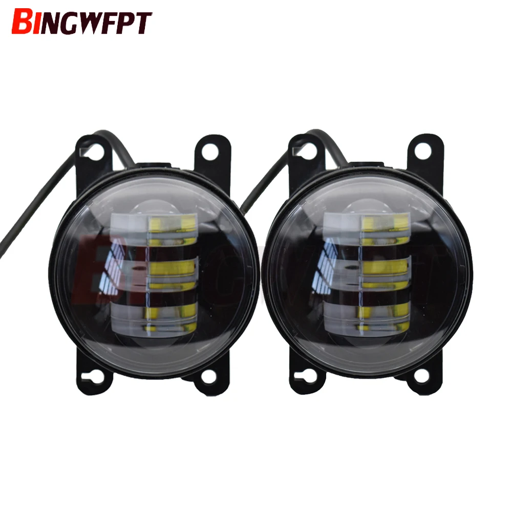 

2pcs LED Fog Light Lamp Front Bumper Light For Citroen C4 Hatchback LC 2004-2010 Coupe LA 2004-2010 For Citroen C5 2004-2015