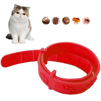 

33m Adjustable Pet Collar Cat Dog AntiFlea Collar Anti Flea Tick Mite Louse Collar Pet Protect Repel Rubber Necklace Pet Supply