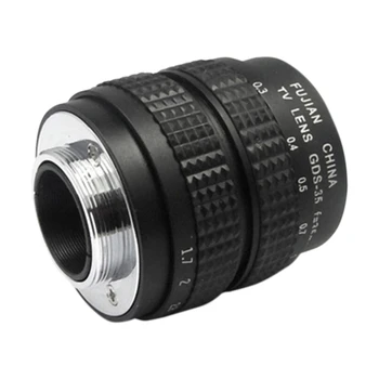 

35mm F/1.7 TV Movie Lens C-Mount Lens Prime Lens with Adapter Ring for Fujifilm X-E2 X-E1 X-Pro1 X-M1 X-A2 X-A1 X-T1
