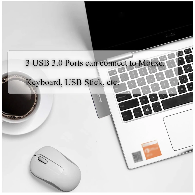 USB 3.0 HUB USB C to USB3.0 Converter Card Readers 5 In 1 with TF SD Card for HDTV PC MacBook Monitor TYPE C Combo