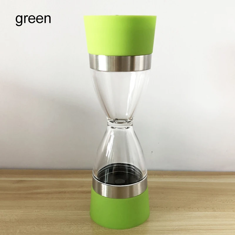 green Двойное использование, ручная шлифовальная машина для перца, керамическая солевая мельница, ручная кухонная шлифовальная машина, аксессуары для инструментов, MYDING - Цвет: green