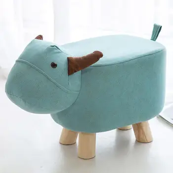 

Home fashion creative stool living room net red small bench lazy solid wood stool cute coffee table stool