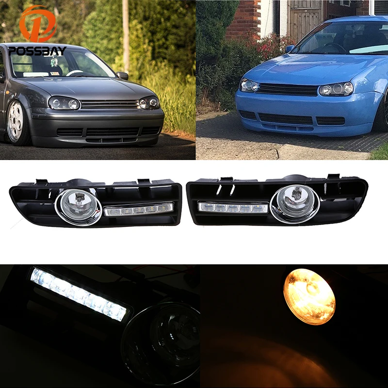 POSSBAY Галогенные Противотуманные светильник для VW Golf/Вариант/4 motion 1998 2006