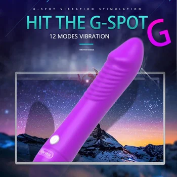 USB Charging AV Stick Female Dildo Realistic Vibrators for Women Adults Vagina Anal Erotic Products Sex Toys Intimate Goods Shop 4