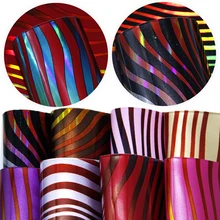 20*34 см Лазерная красочная зебра узор синтетическая кожа, материалы для ручных поделок для изготовления сережек ремесла, 1Yc7483