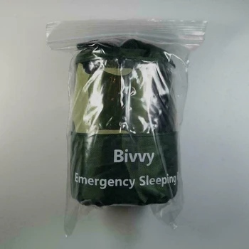 

Camping Sleeping Bag Outdoor Camo Aluminized Exigency Thermal Survival