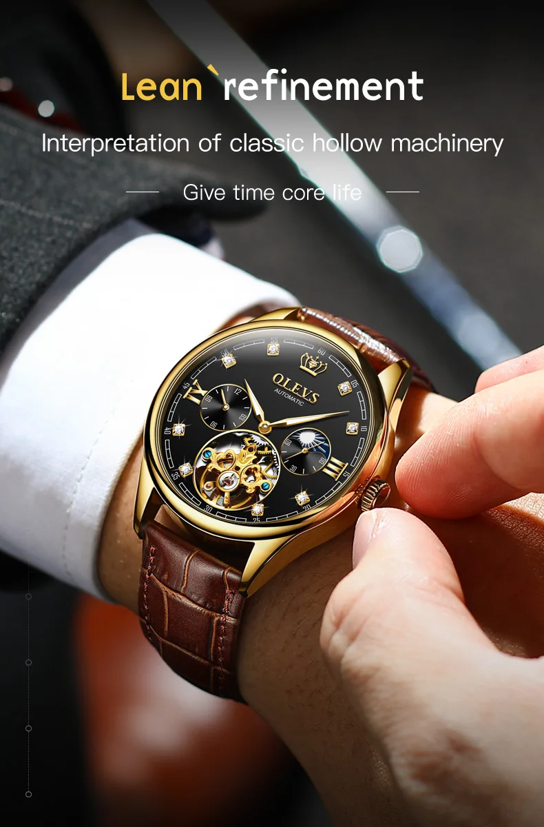 OLEVS 3601 Men’s Quartz Watch description image 7