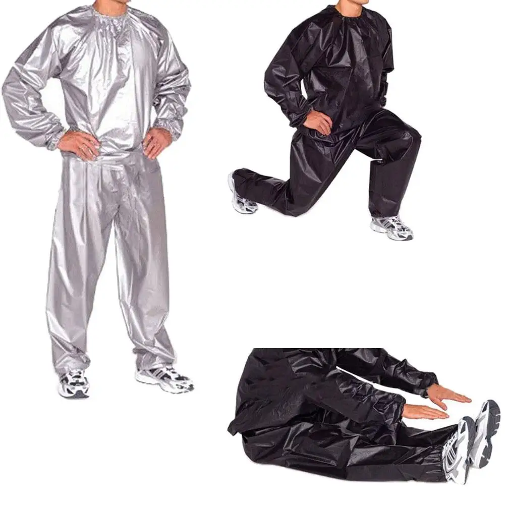 Traje Sauna Hombre De Sudor Para Adelgazar Para Adelgazar, Gimnasio Traje De Sauna