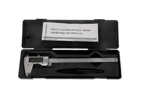 1A60124 0-200 мм " lcd электронный цифровой штангенциркуль прибор измерение из нержавеющей стали - Цвет: 1A60124