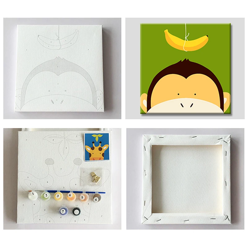 DIY Paint by Number Kids Images - With or Without Frame 5