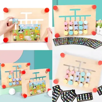 

Wooden Track Game Toy Children Kids Thinking Development Puzzle Educational Toys