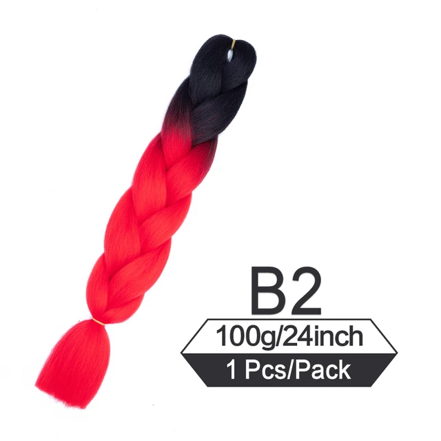 24 Inch Jumbo Braiding Hair Extensions For Box Twist Braid Accessorie Pre Stretched Afro Fake Hair Wholesale Jumbo Crochet Braid T1B/4/27