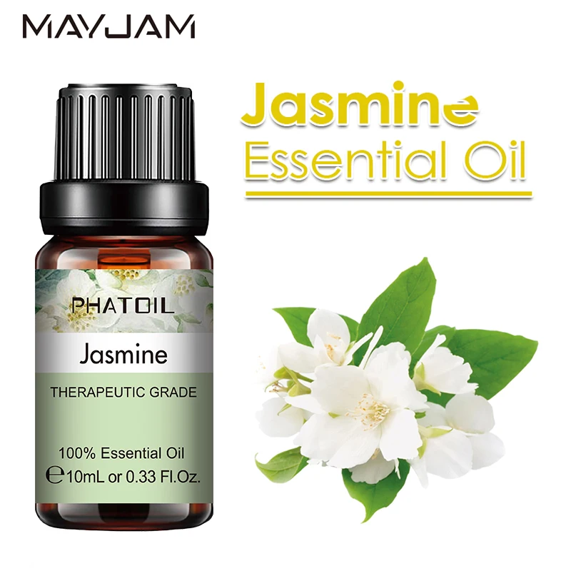 

10ml 30ml 100ml Jasmine Essential Oil Diffuser Pure Natural Essential Oils Lavender Eucalyptus Vanilla Sandalwood Mint Aroma Oil