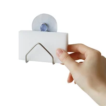 

Portable Suction Cup Stainless Steel Drain Rack Cleaning Cloth Shelf Drainer Sponge Holder Sink Rack Kitchen Accessories