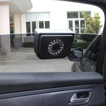 

1pc New 10 W Portable New Car Exhaust Fan Solar Car Remove Odor Environmental Friendly Cooler Inside The Exhaust Fan