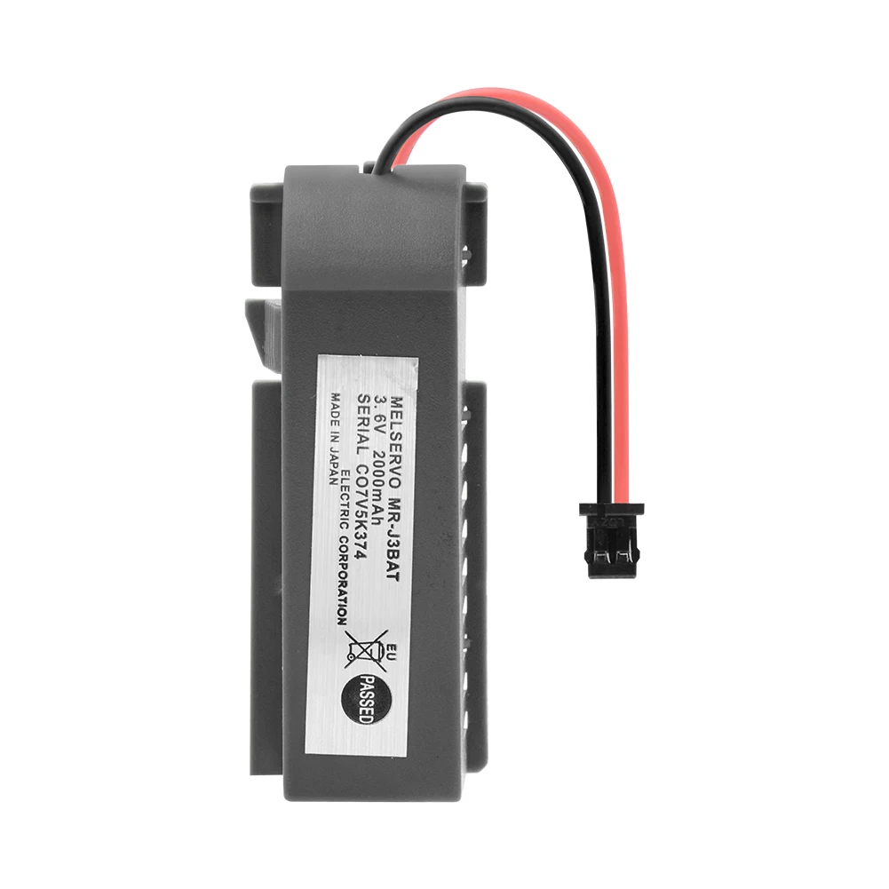 2000mAh MR-J3BAT 3,6 V PLC servo CNC резервная батарея с вилкой ER6VC119A/B CNC литиевая батарея система батарея для MELSERVO M70