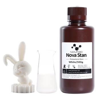 

NOVA3D UV Resin 405nm 3D Printer Printing Material White Color Sensitive Liquid Photopolymer LCD Printer Resin Dropshipping