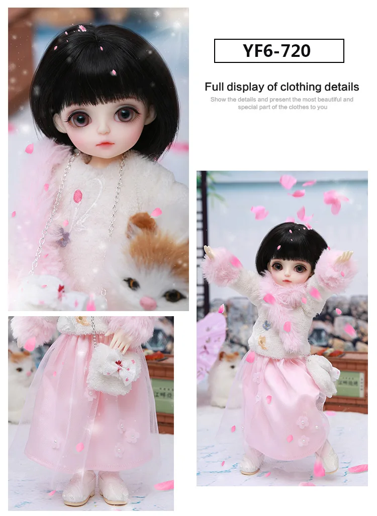 BJD одежда Кими лимон Dm Littlefee N9 тело и девушка 1/6 BJD платье SD красивая кукла наряд аксессуары luodoll