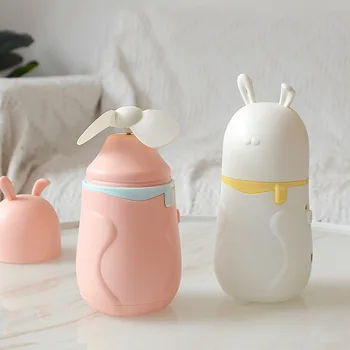 

Hand Carriable USB Small Fan Portable Shopping Dormitory Office Mini Fan Cartoon Paragraph
