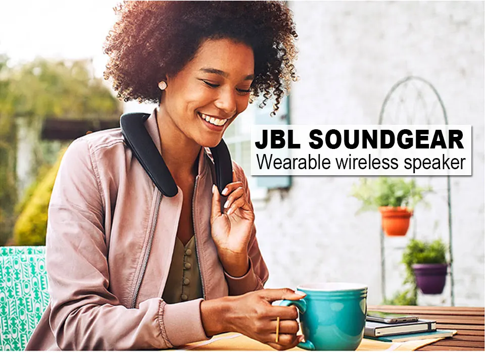 JBL SOUNDGEAR носимый беспроводной Bluetooth динамик домашний открытый глубокий басовый Портативный Динамик Hands-free для VR игровой музыки