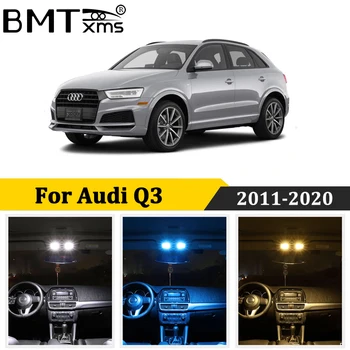 

BMTxms 18Pcs For Audi Q3 8U 8UB 8UG (2011+) LED Interior Dome Map Trunk Lights Canbus No Error Bulbs Closed Off-Road Vehicle