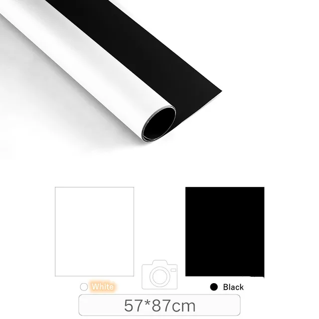 Photography Backdrops Photo Wallpaper 57*87cm 2sides Solid Color Background Paper Props For Photo Studio Shoot Product Cosmetics Background 13