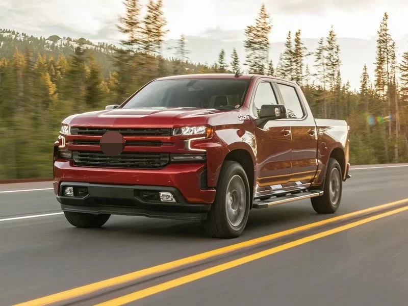 Автомобильный Стайлинг Аксессуары ABS хромированные для Chevrolet Silverado 1500 задние лампы светильник планки украшения 2 шт./компл