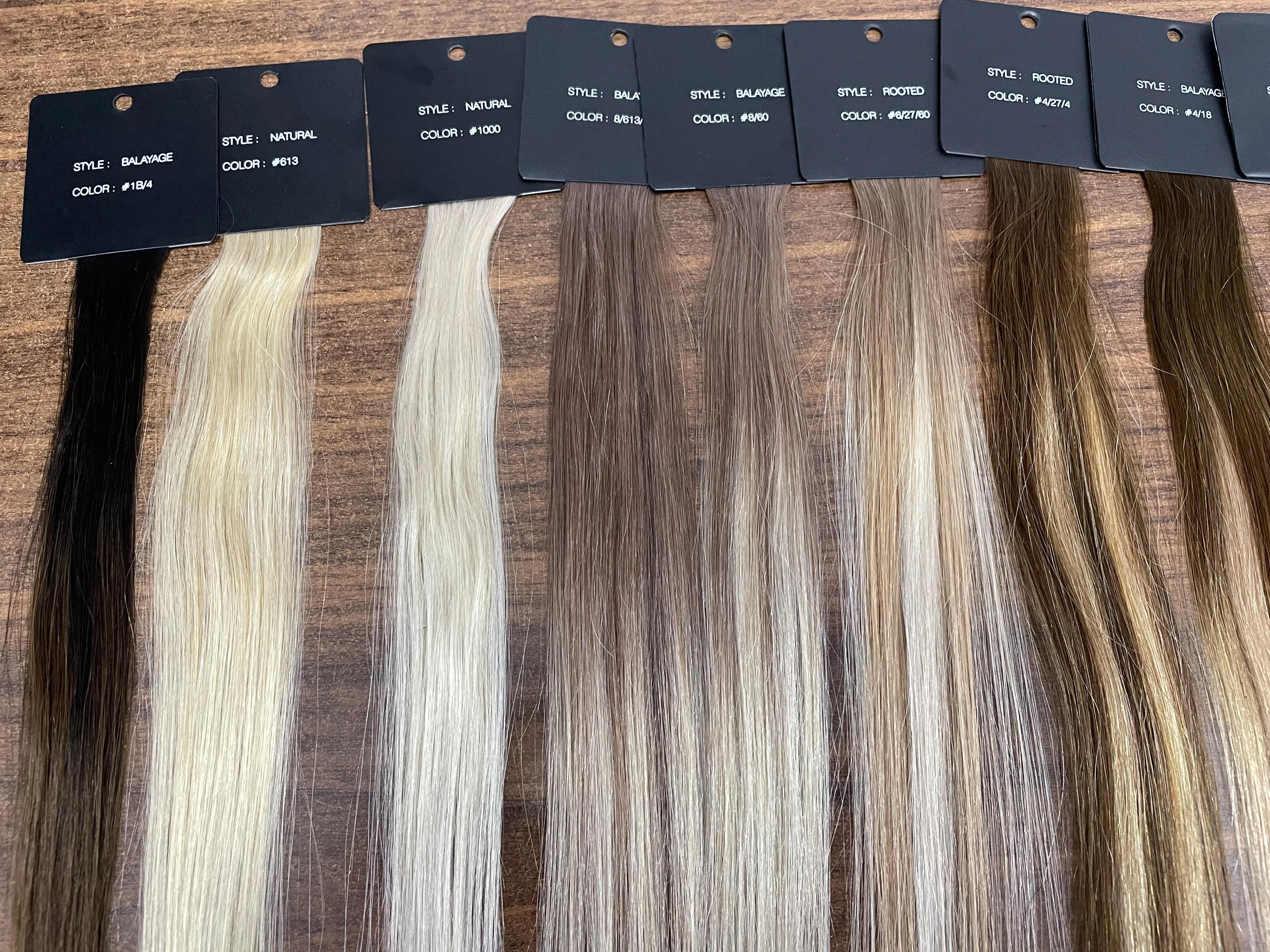 Full Shine Hair Color Rings For Customers