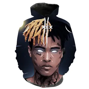 

Xxxtentacion Hoodies Men Women Children Sweatshirt Rapper Xxxtentacion Hip Hop Hoodie Streetwear Women Boy/girl Pullover Hooded