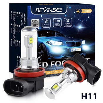 

H8 H11 LED Fog Lights Bulb 6500K 80W 1500LM Auto Fog Lamp For Kia Cadenza 2014 2015 2016 2019 Forte 2014-2018 Forte5 Niro