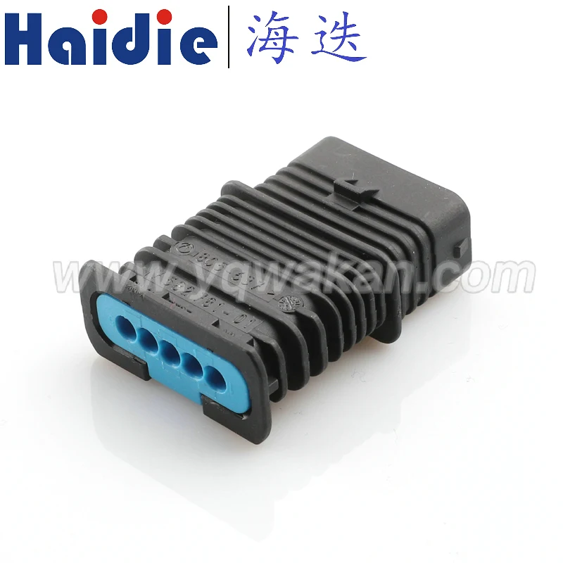 Free shipping 2sets 5pin auto plastic housing plug wire harness cable waterproof connector