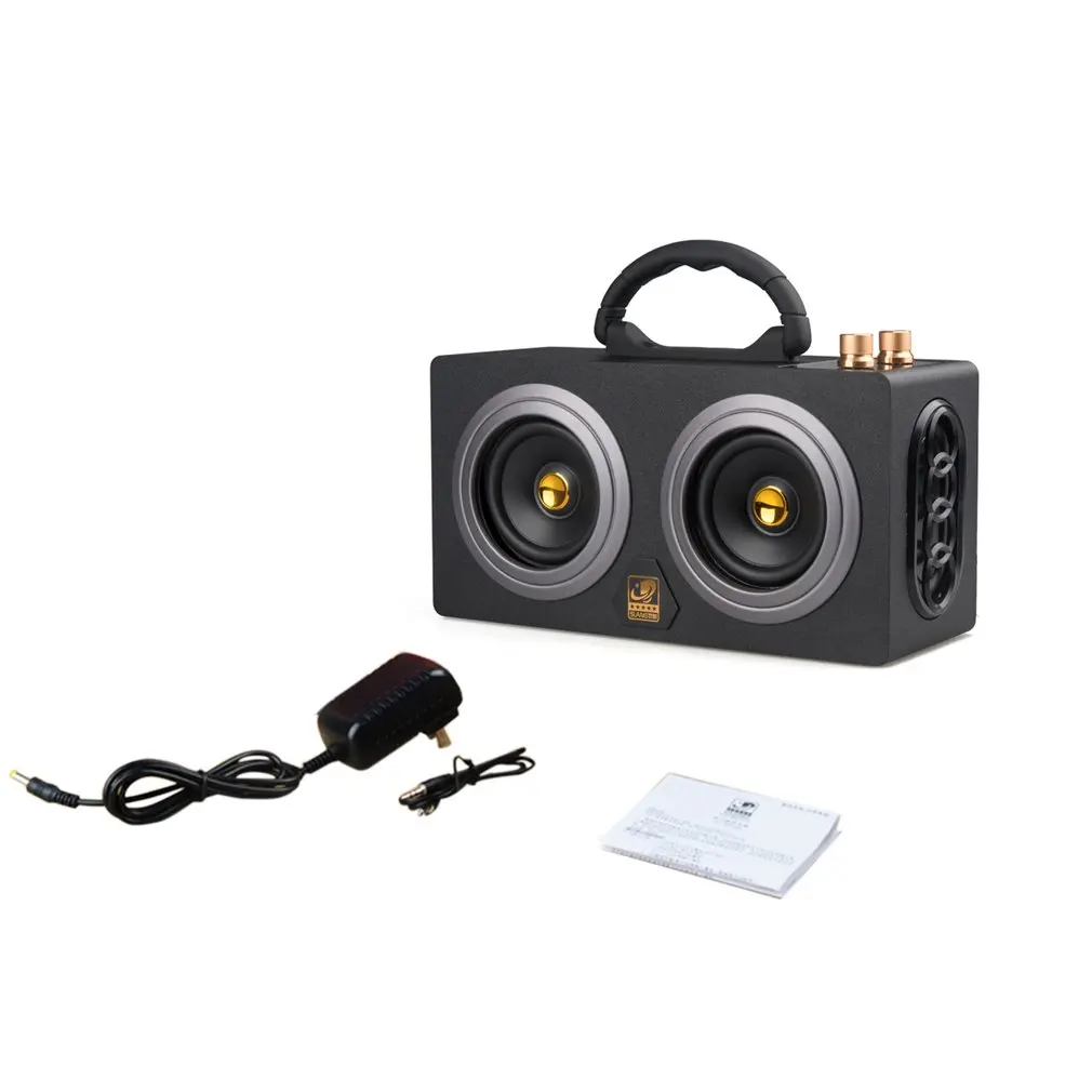 

Stylish M8 Portable Hand Carry Wireless Bluetooth Stereo Bass High Power Car Outdoor Music Dual Speaker Loudspeaker for Gift